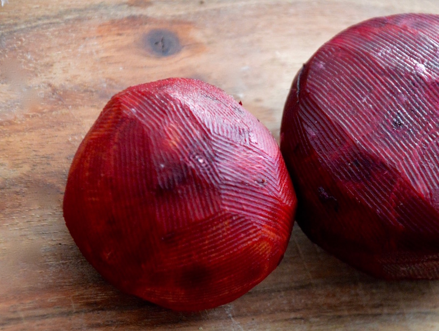 Peled fresh red beets for babies
