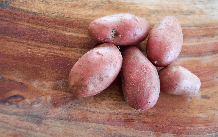 Potatoes for baby puree