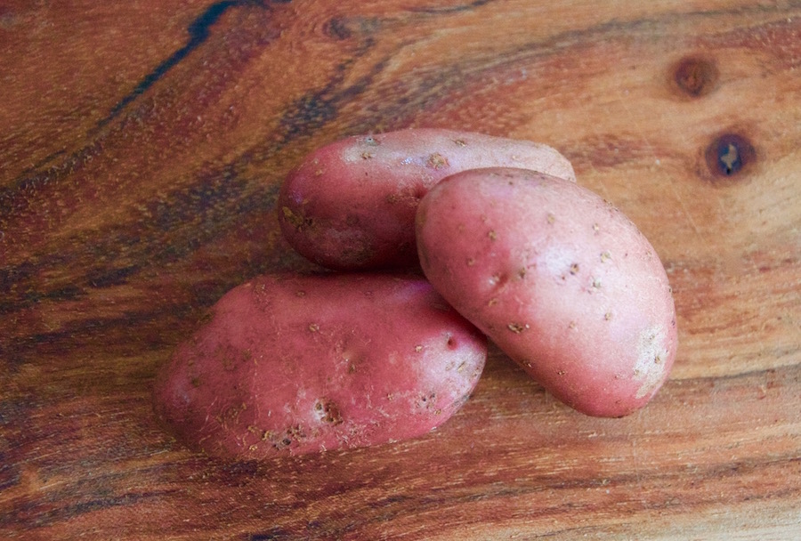 Potatoes for baby puree