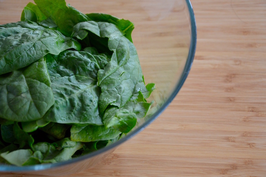 Spinach for baby puree recipe