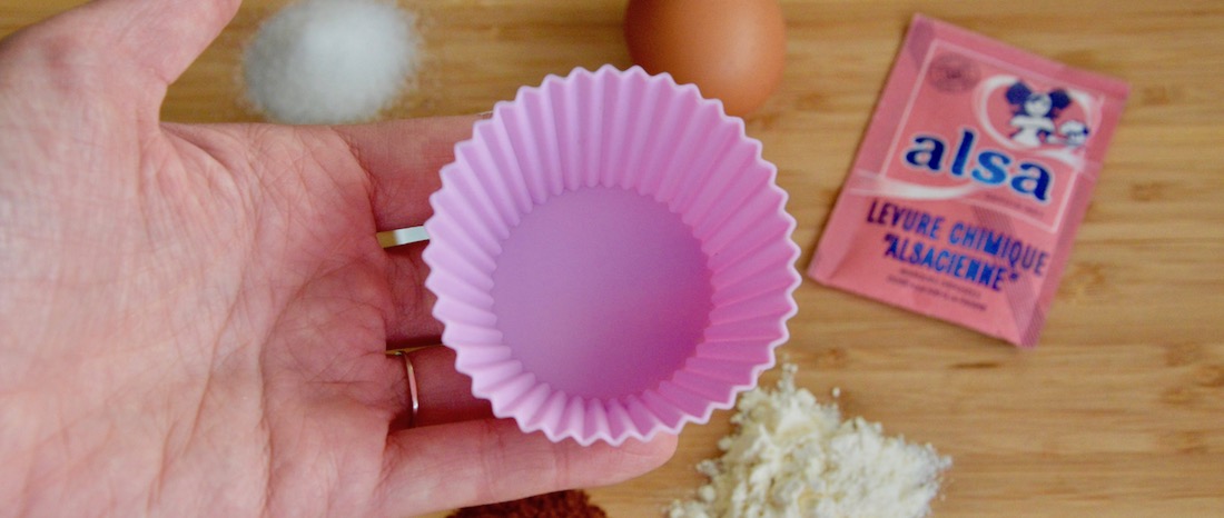 Muffin pan for Baby's first birthday cake