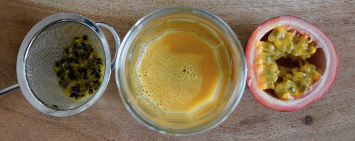 Passion fruit juice for baby