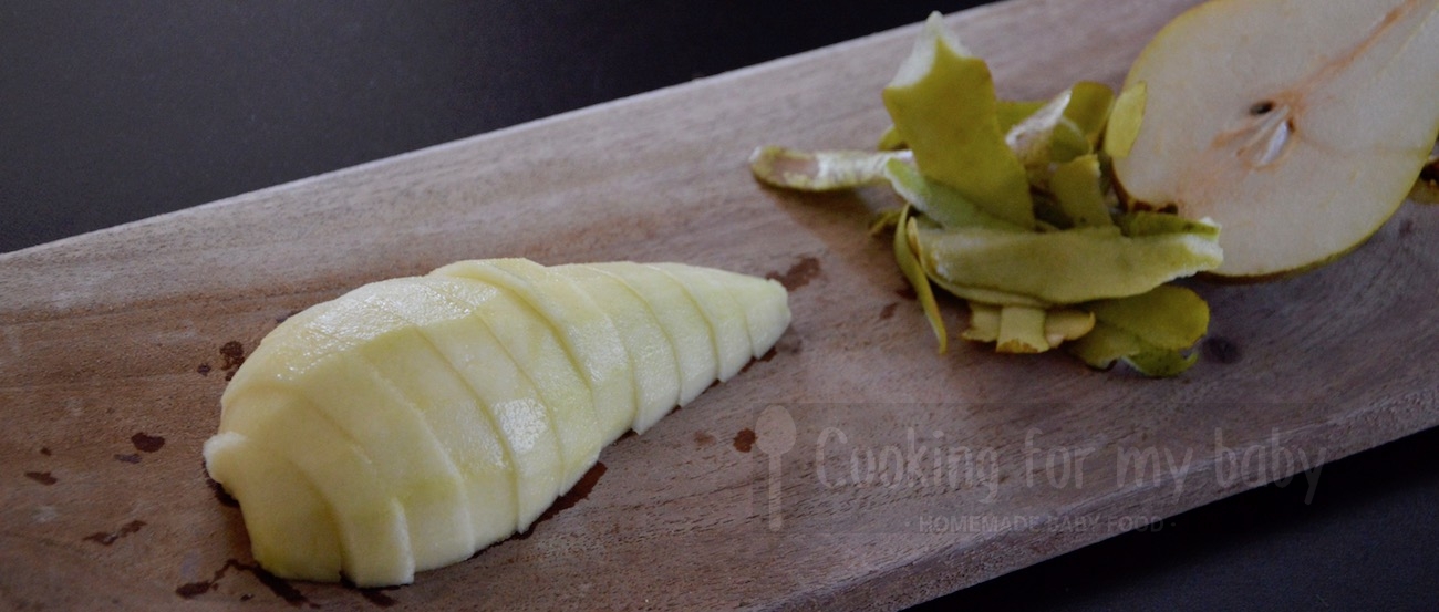 Pear for baby
