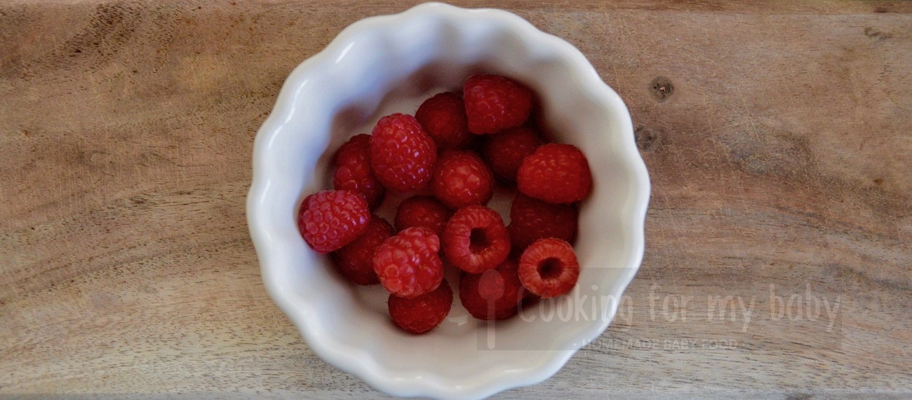 Raspberries for baby