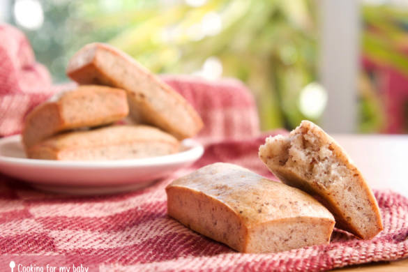 Easy french hazelnut financiers recipe for babies and all the family (From 12 months)