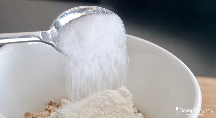 Sugar for french hazelnut financiers baby recipe