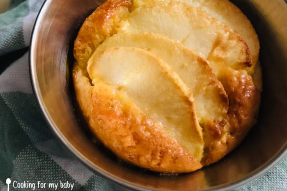 Dairy-free apple muffin recipe for babies (From 10 months)