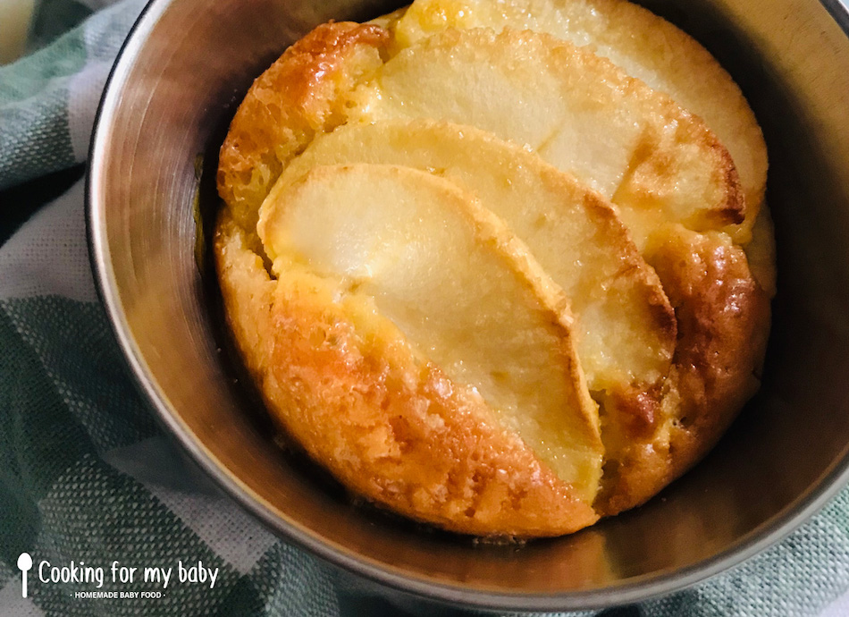 Dairy-free apple muffin recipe for babies (From 10 months)