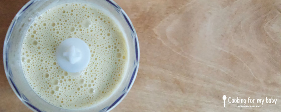 Vanilla crepe batter recipefor baby