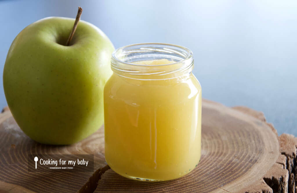 First apple compote recipe for babies (from 4 months) Cooking for my baby