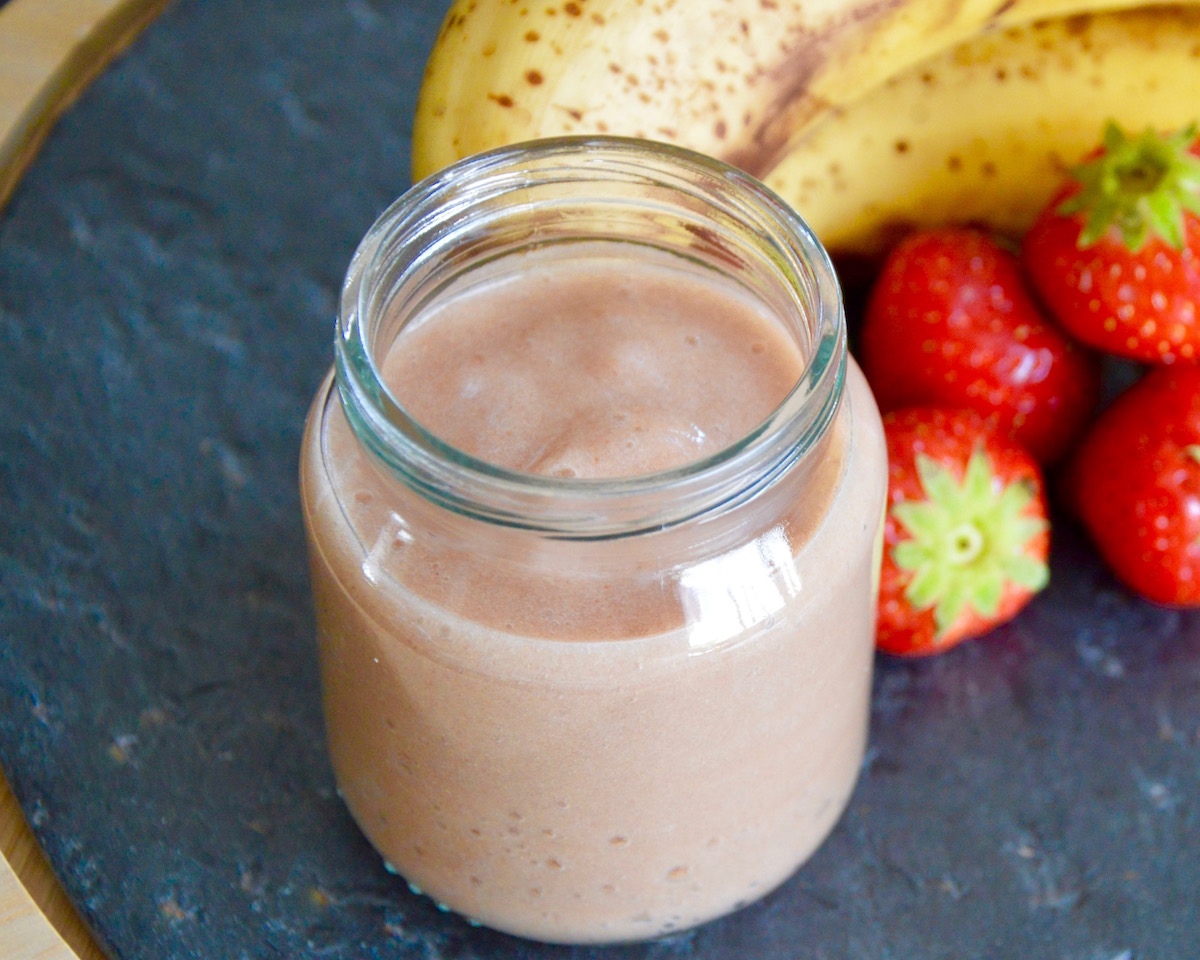 Recette De Compote Fraise Banane Pour Bebe Des 7 Mois Cooking For My Baby