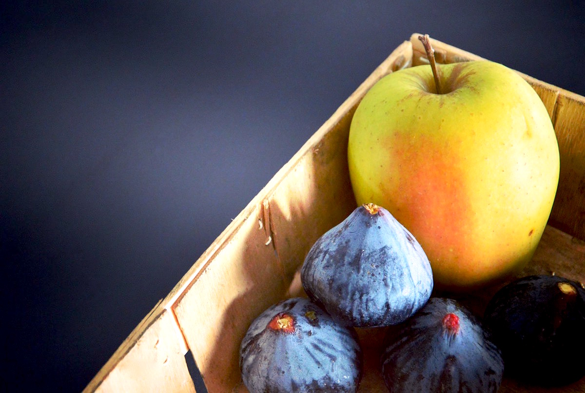 Figue et pomme pour bébé