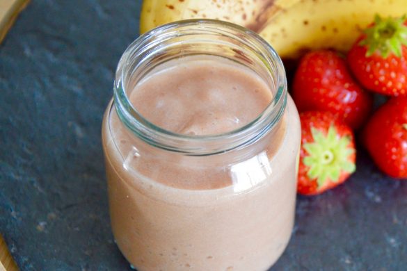 Compote fraise banane pour bébé