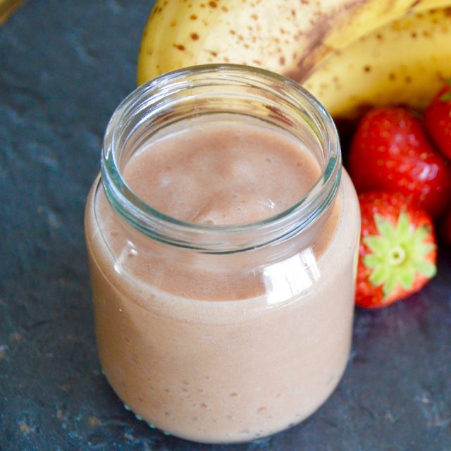 Compote fraise banane pour bébé