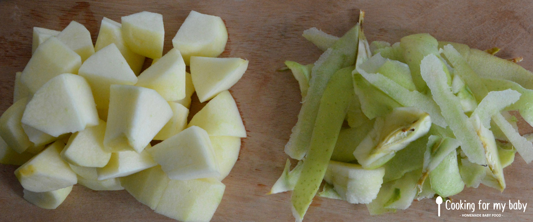 Compote bébé pomme dès 4 mois - Recette i-Cook'in