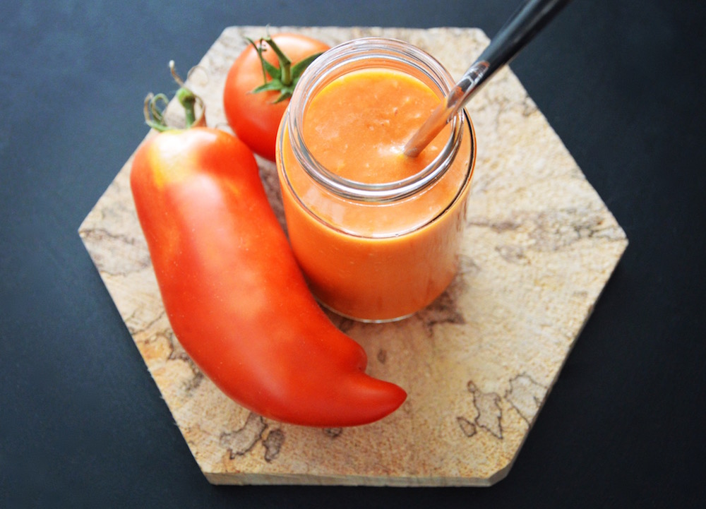 Recette oeuf brouillés et purée de tomate bébé