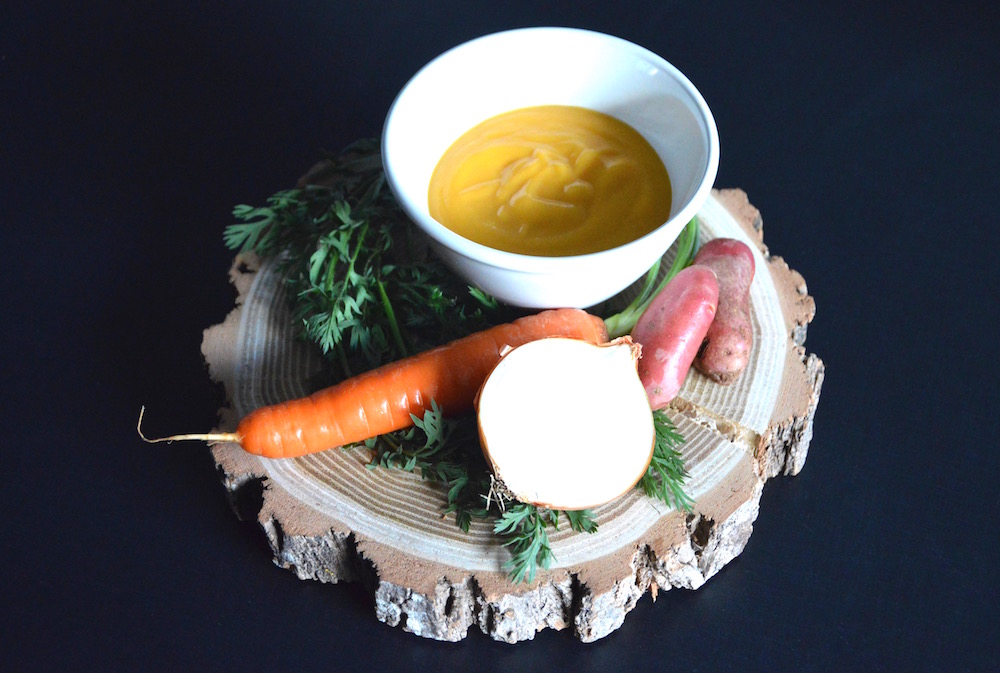 Soupe de légumes pour bébé