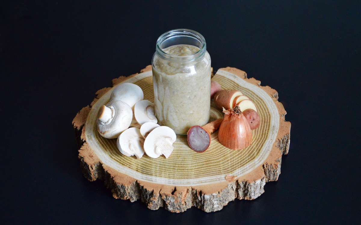 Recette de purée champignons pommes de terre et aiguillette de canard pour bébé