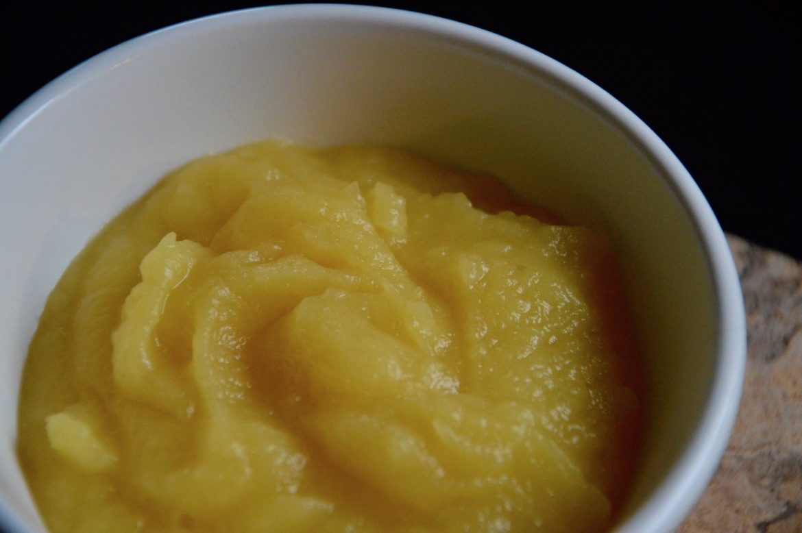 Recette de compote pomme coing cannelle pour bébé (Dès 4 ou 6 mois) Cooking for my baby