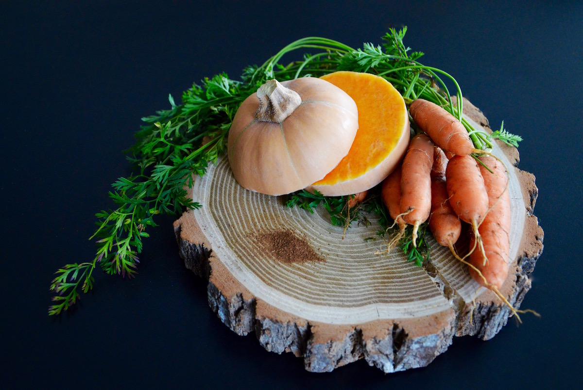 Courge butternut carotte et cannelle pour bébé