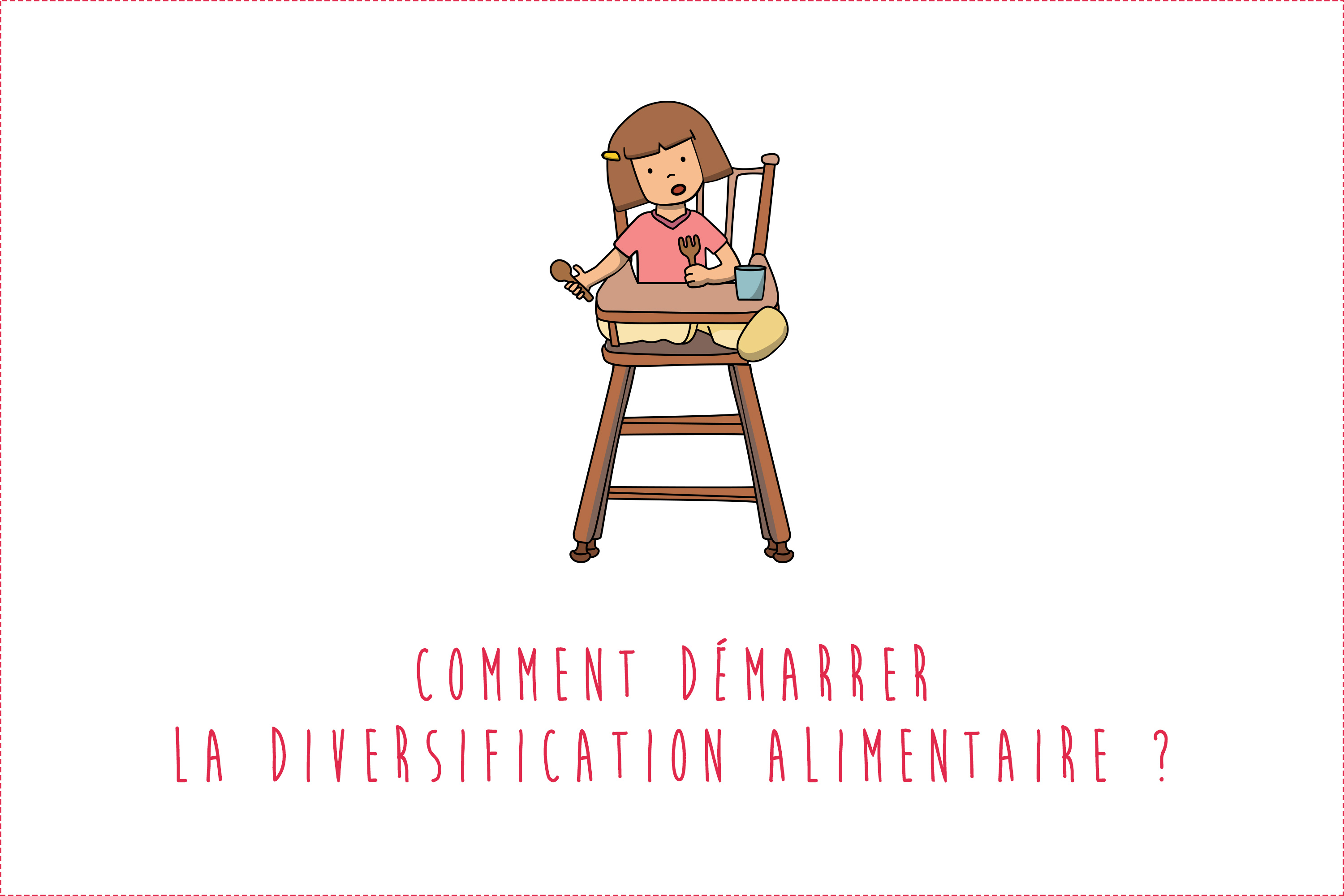 Diversification alimentaire de bébé  Guide complet et tableau - La Fourche