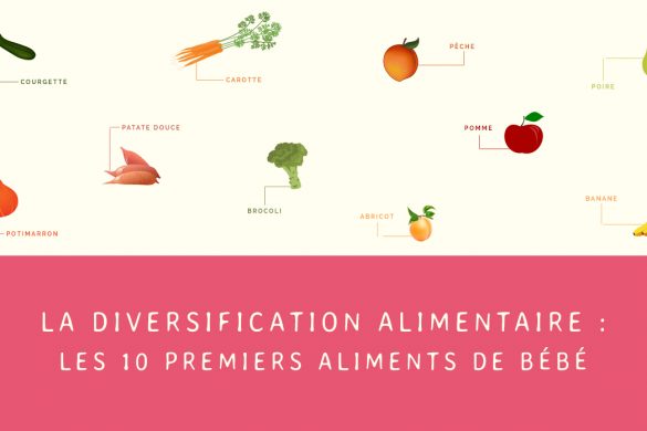 Les premiers aliments de bébé