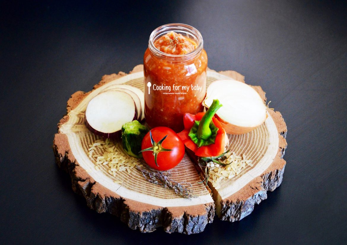 Recette de ratatouille pour bébé