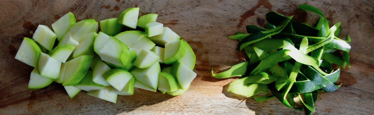 Courgette pour bébé