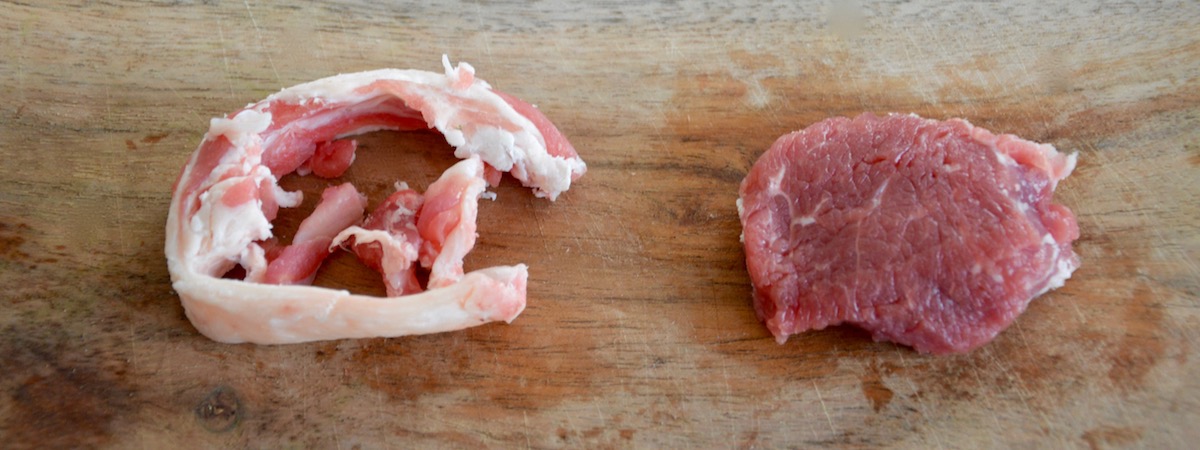 Noix de côte d'agneau pour bébé