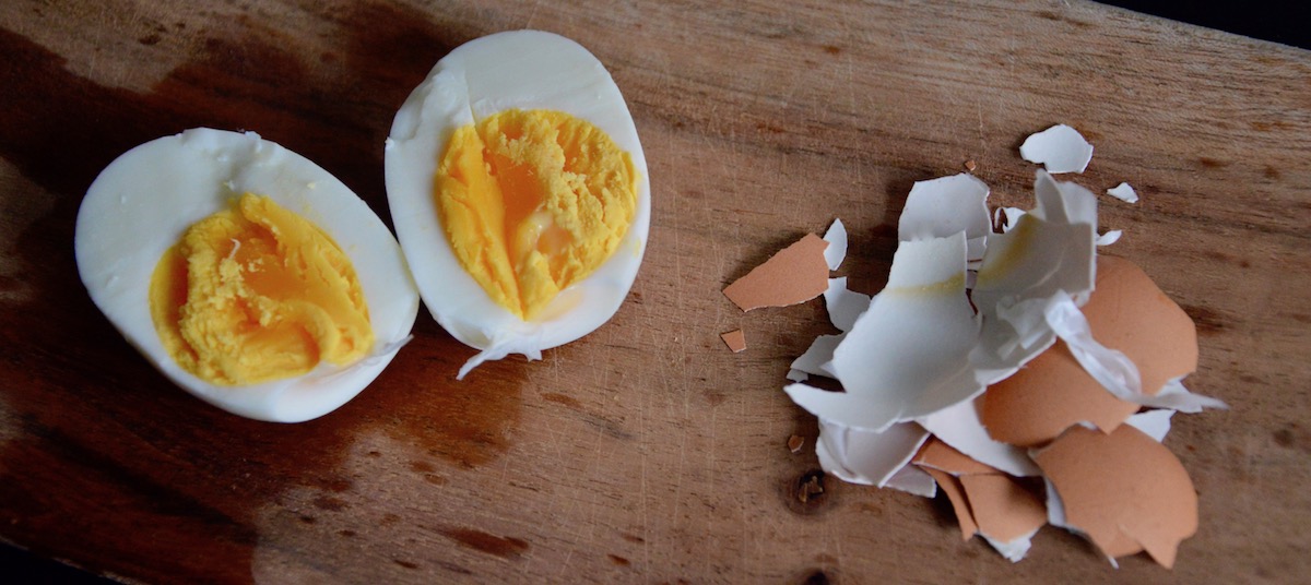 Oeuf dur pour bébé