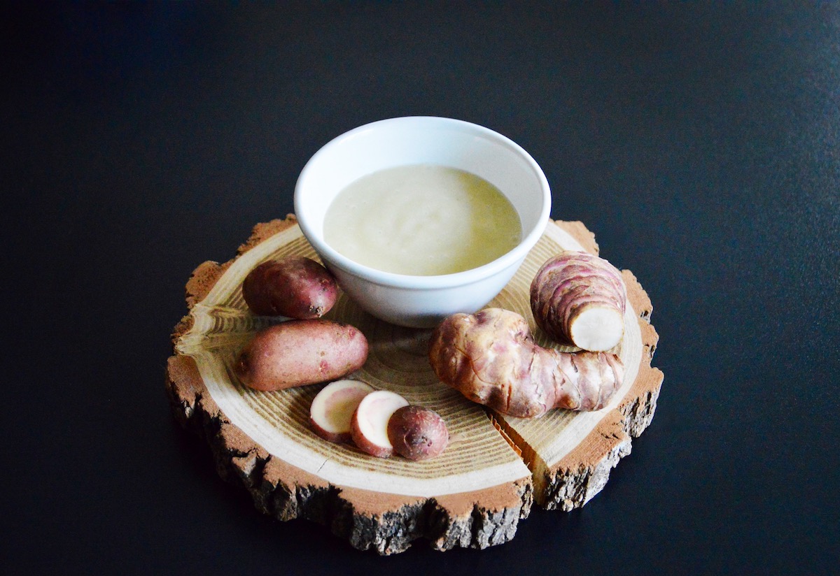 Recette De Veloute De Topinambour Et Pomme De Terre Pour Bebe Des 6 Mois