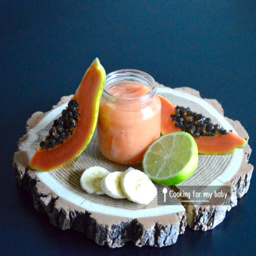 Banane pour bébé Dès 4 mois Cooking for my baby