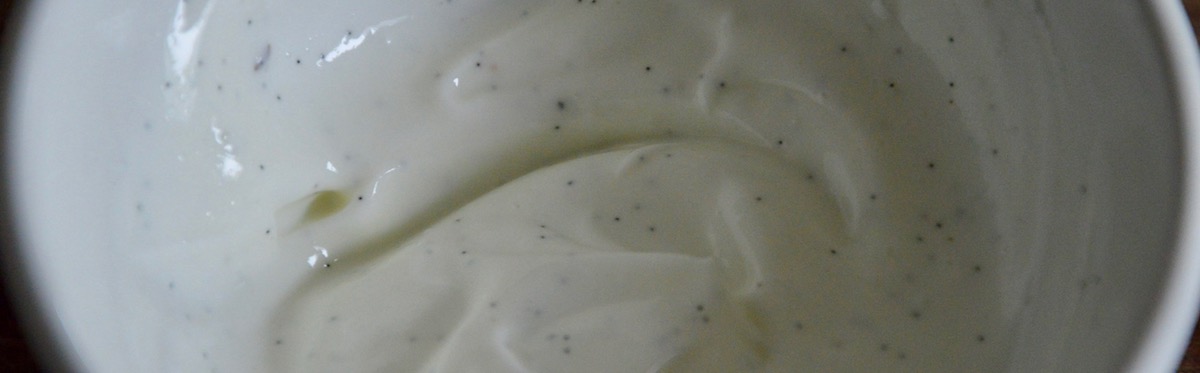 Vanilla fromage blanc for baby