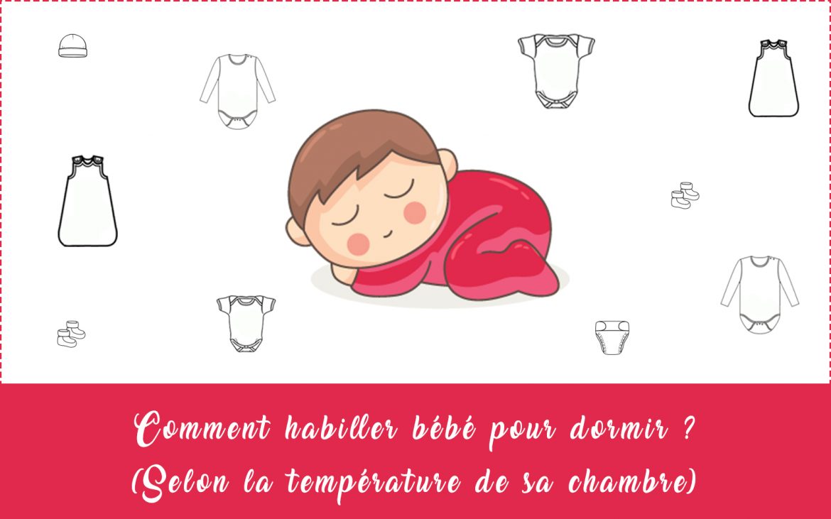 Comment habiller bébé pour dormir (selon la température de sa chambre) ?