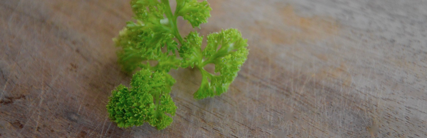 Parsley for baby