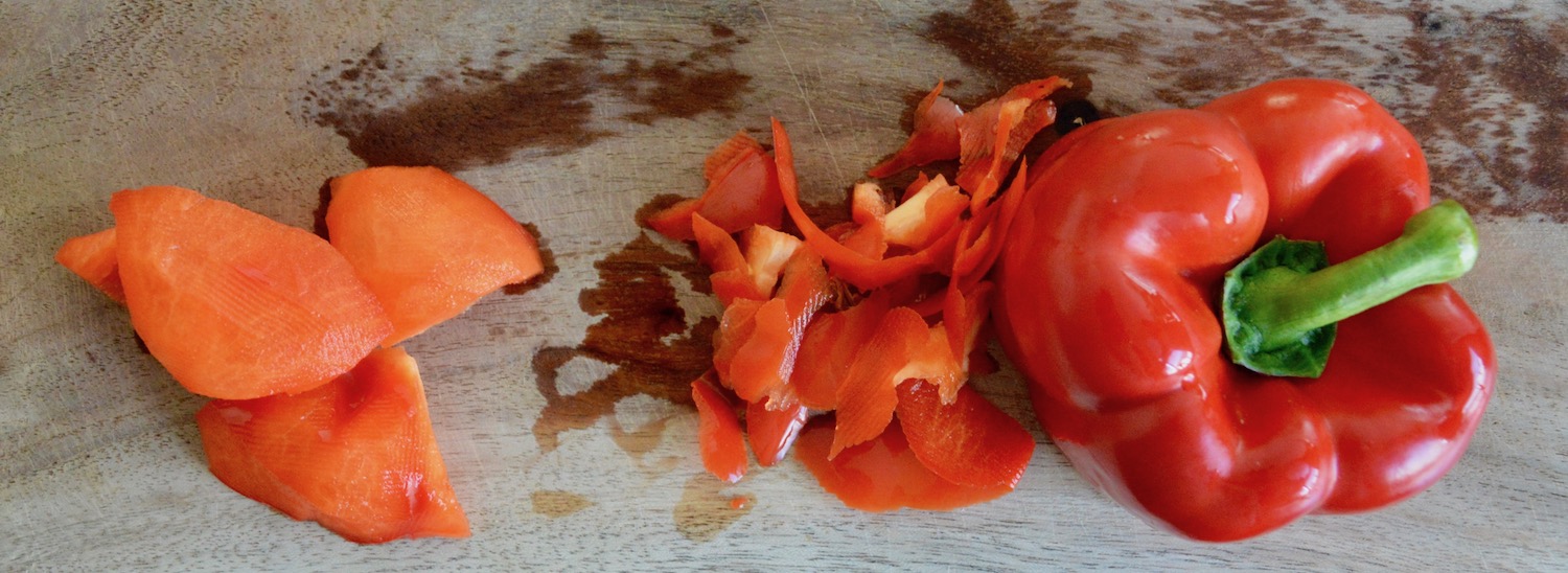 Bell pepper for baby