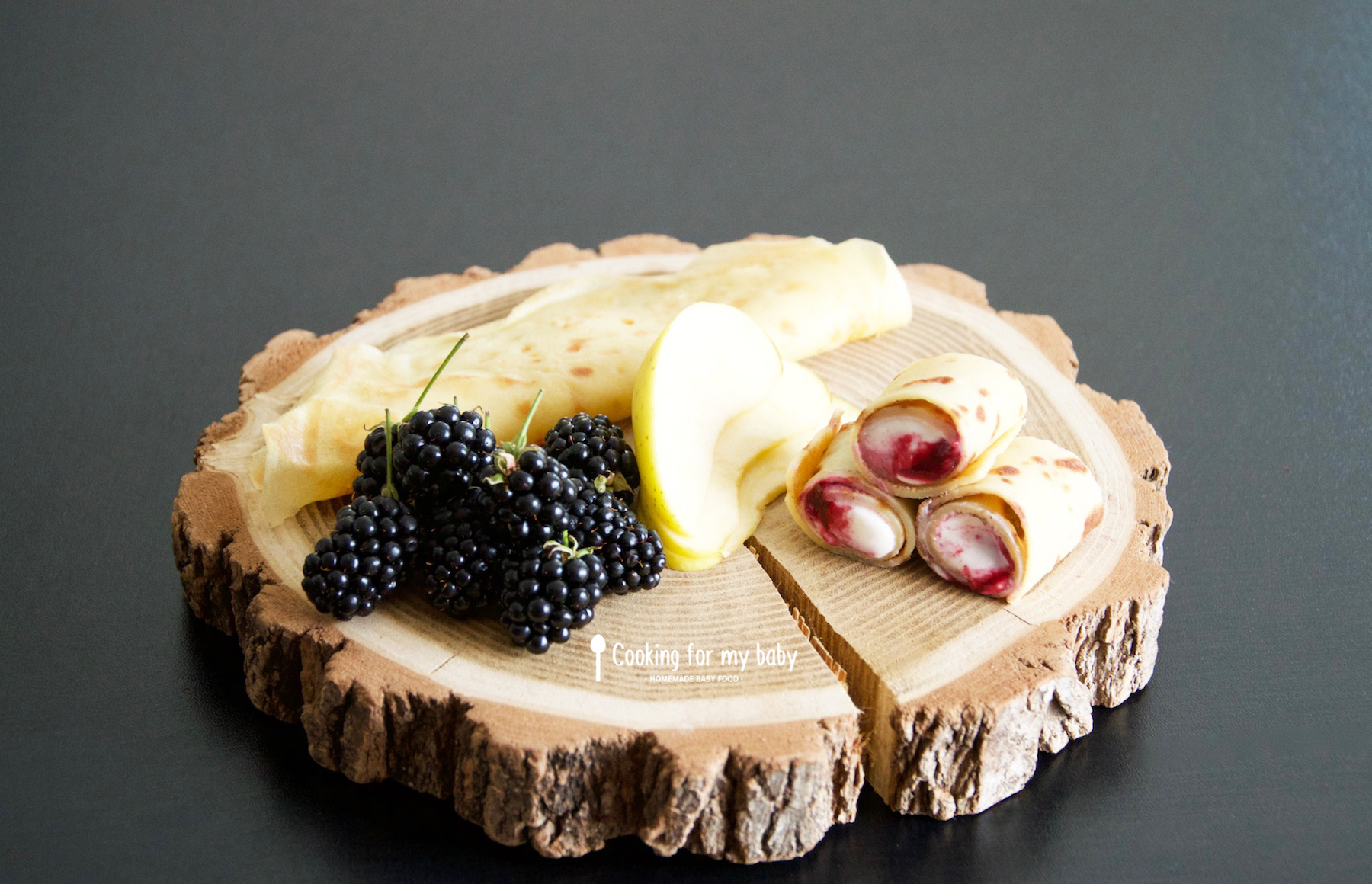 Recette De Makis De Crepes Fraicheur A La Compote Pomme Mure Et Au Fromage Blanc Pour Bebe Des 12 Mois Cooking For My Baby Recette De Makis De Crepes Fraicheur A La Compote Pomme Mure Et Au Fromage Blanc Pour Bebe Des 12 Mois Cooking For My Baby
