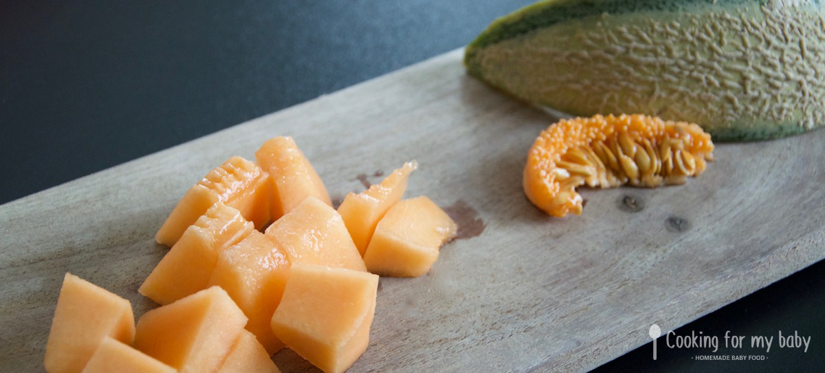 Recette De Compote Abricot Melon Et Noix De Coco Pour Bebe Des 8 Mois