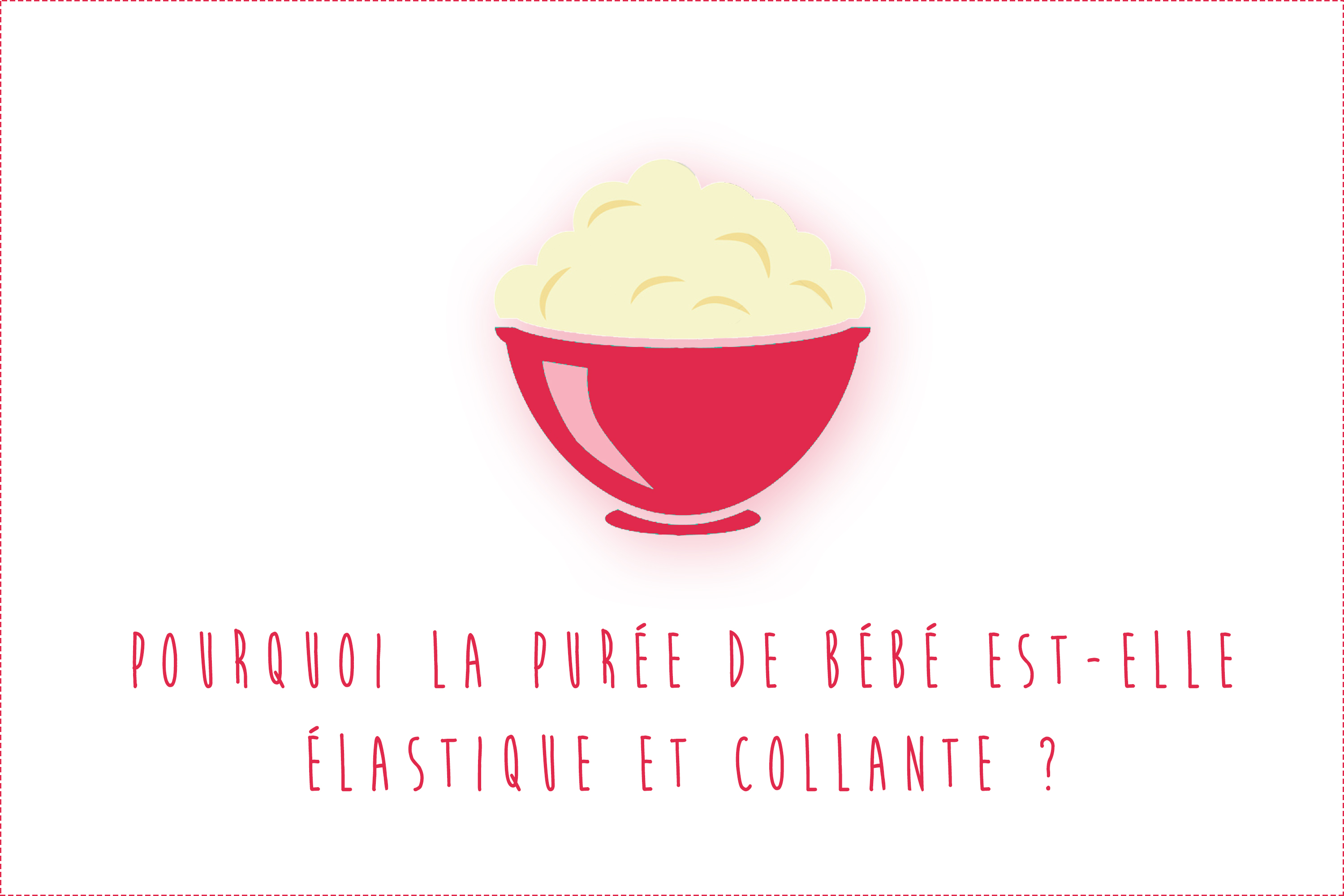 La purée de bébé est élastique et collante : pourquoi ? • Cooking for my  baby