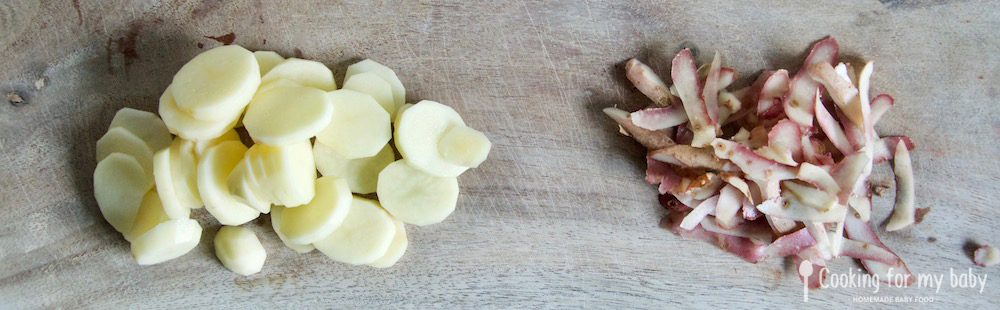 Recette Rapide Pour Bebe Puree De Mais Poivron Pomme De Terre Des 6 Mois Cooking For My Baby