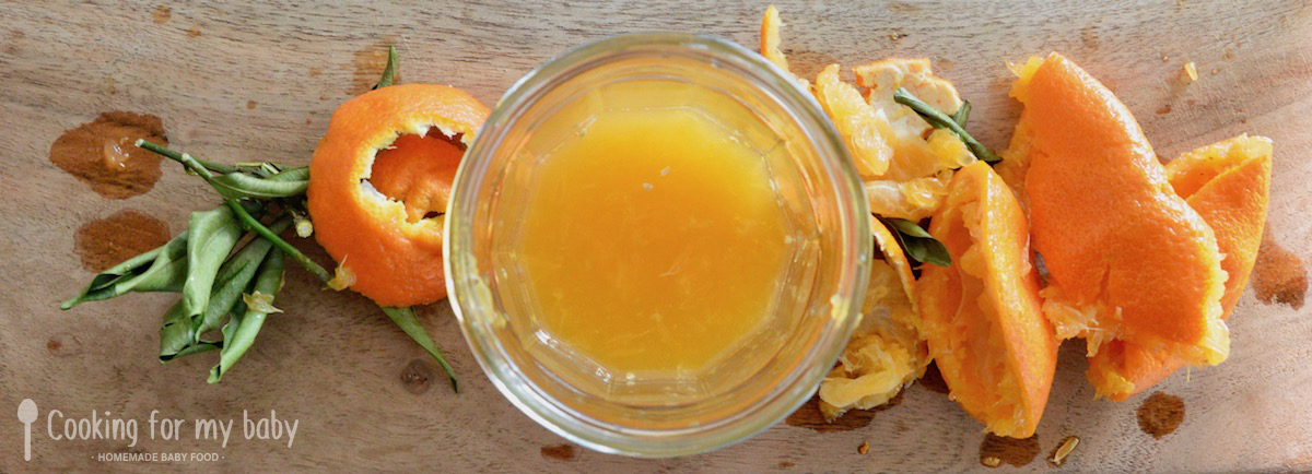 Recette de purée crémeuse d'avocat, banane et clémentine pour bébé (Dès 8 mois) 4 Jus de clémentine pour bébé