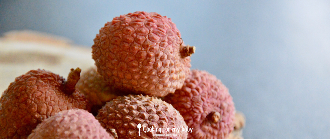 Lychees for baby