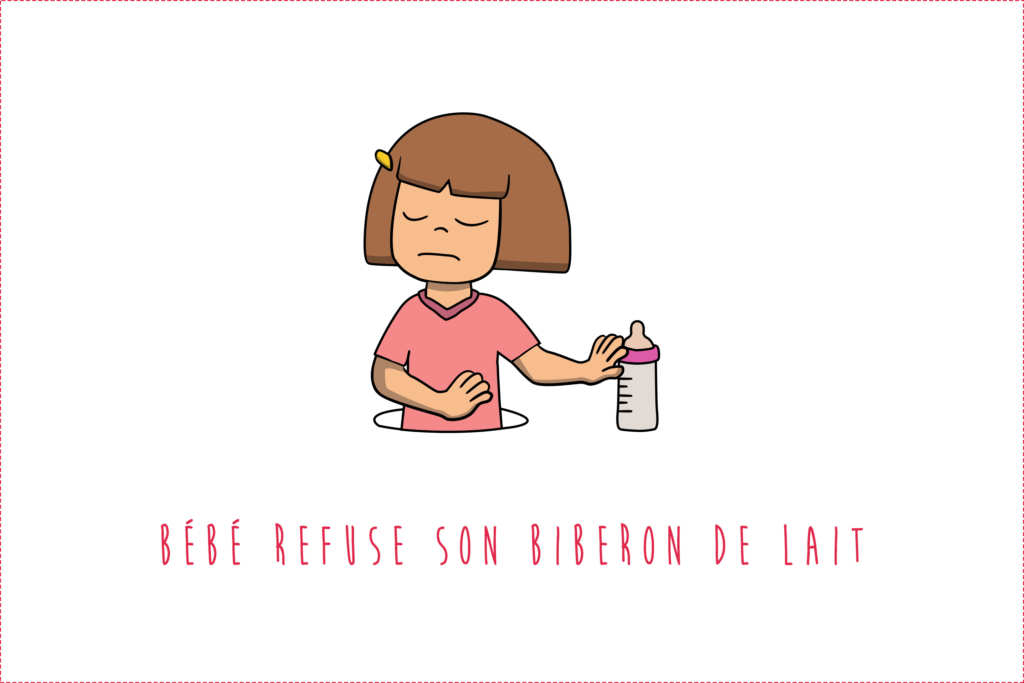 Bébé ne veut plus boire son biberon de lait : Pourquoi ? Voici 4 solutions  ! • Cooking for my baby