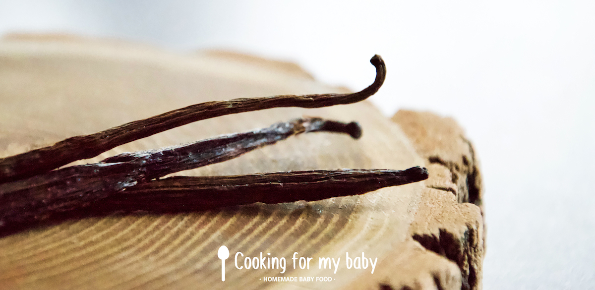 Recette de crêpes pour bébé à la vanille (sans sucre et sans lait, dès 10 mois) 2 Vanille pour crêpes pour bébé