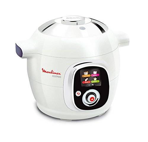 Moulinex Cookeo - Multicuiseur intelligent 50 recettes - Blanc