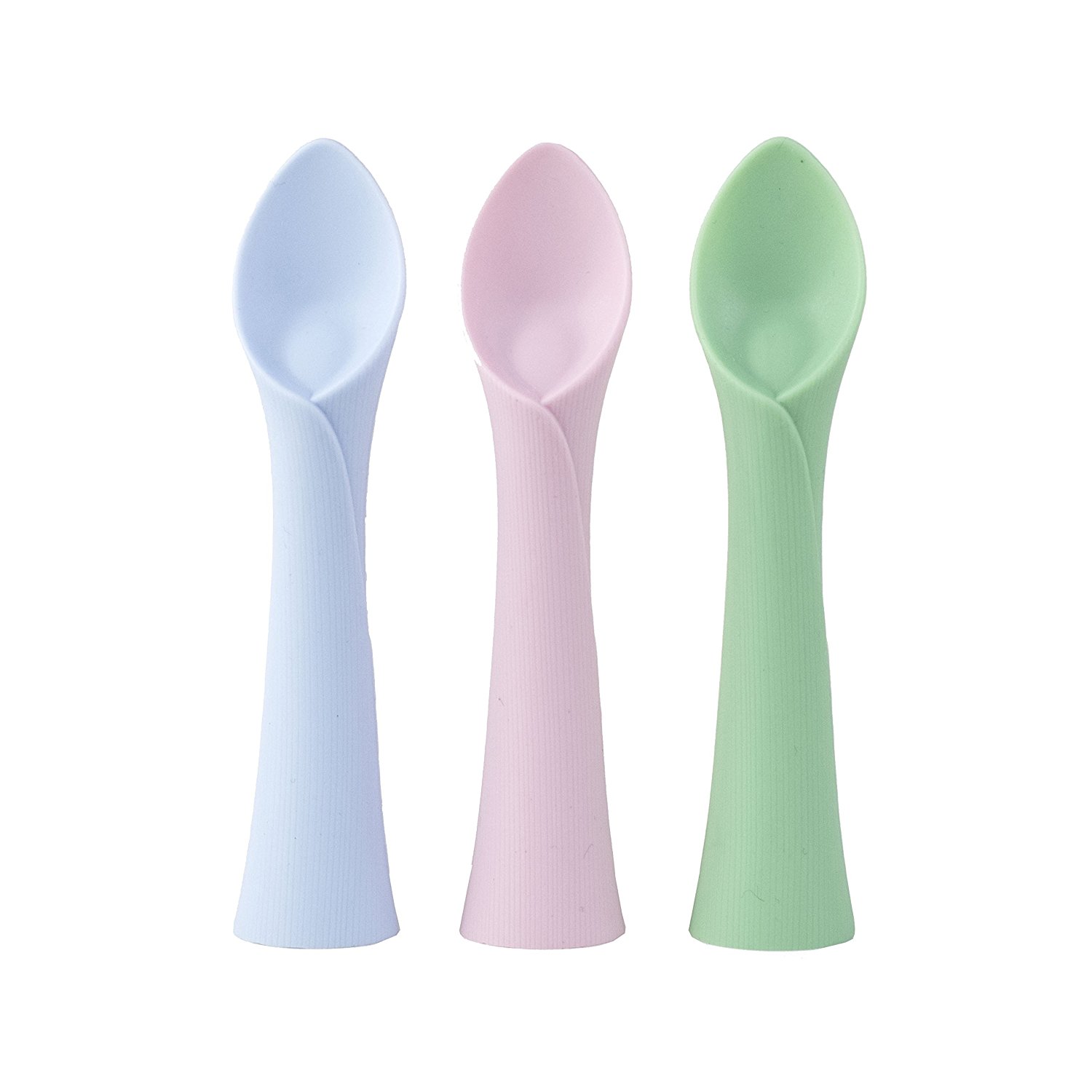 Nooni Care - Lot de 3 cuillères pour bébé en silicone doux • Cooking for my  baby