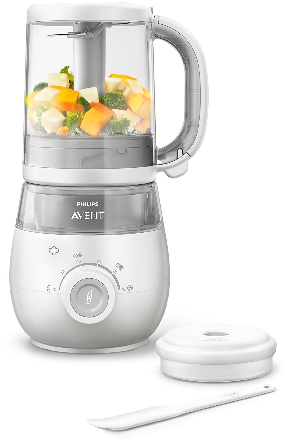 Philips Avent - Robot pour bébé 4 en 1, cuisez, tournez, mixez • Cooking  for my baby