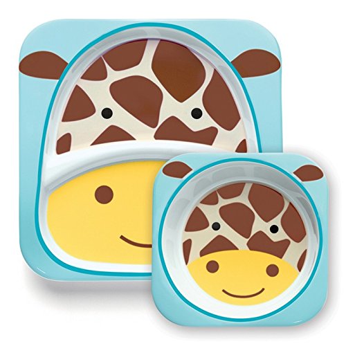 Skip Hop - Kit assiette + bol Girafe pour bébé