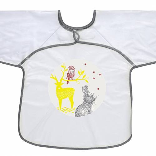 Béaba - Bavoir à manches longues et velcros (plusieurs coloris disponibles)
