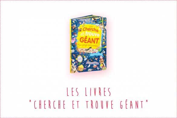 Les livres "Cherche et trouve géant" pour les bébés et grands enfants !